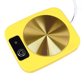 Coffee Warmer Smart Constant Temperature USB Powered Portable Mug Warmer for Office Travel Home Yellow In Australia - Darrahopens