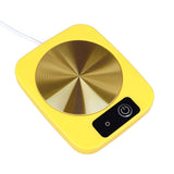 Coffee Warmer Smart Constant Temperature USB Powered Portable Mug Warmer for Office Travel Home Yellow In Australia - Darrahopens