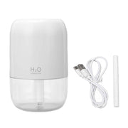 200ml Aromatherapy Diffuser Aroma Diffuser Aromatherapy Machine Mist Humidifier with 7 Colorful Ambient Lights for Household Bedroom Car Desktop White In Australia - Darrahopens
