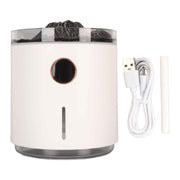 Aromatherapy Mist Diffuser Intelligent Multifunctional Timing Atomizing Flame Humidifier for Bedroom Living Room Black In Australia - Darrahopens