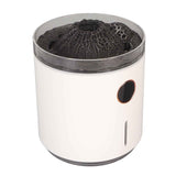 Aromatherapy Mist Diffuser Intelligent Multifunctional Timing Atomizing Flame Humidifier for Bedroom Living Room Black In Australia - Darrahopens