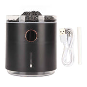 Aromatherapy Mist Diffuser Intelligent Multifunctional Timing Atomizing Flame Humidifier for Bedroom Living Room White In Australia - Darrahopens