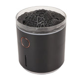 Aromatherapy Mist Diffuser Intelligent Multifunctional Timing Atomizing Flame Humidifier for Bedroom Living Room White