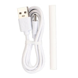 Aromatherapy Mist Diffuser Intelligent Multifunctional Timing Atomizing Flame Humidifier for Bedroom Living Room White