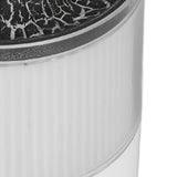 Essential Oil Diffuser Humidifier Simulation Volcano 200ml with Colorful Light Low Noise Desktop Humidifier for Home Bedroom Office White