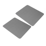 2Pcs Coffee Mat Drying Pad Super Absorbent Prevent Slip Shock Absorption Easy to Clean Coffee Bar Mat for Countertops Coffee Machine Dark Gray 40x50cm / 15.7x19.7in