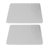 2Pcs Coffee Mat Drying Pad Super Absorbent Prevent Slip Shock Absorption Easy to Clean Coffee Bar Mat for Countertops Coffee Machine Light Gray 30x40cm / 11.8x15.7in In Australia - Darrahopens
