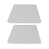 2Pcs Coffee Mat Drying Pad Super Absorbent Prevent Slip Shock Absorption Easy to Clean Coffee Bar Mat for Countertops Coffee Machine Light Gray 30x40cm / 11.8x15.7in In Australia - Darrahopens