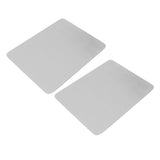 2Pcs Coffee Mat Drying Pad Super Absorbent Prevent Slip Shock Absorption Easy to Clean Coffee Bar Mat for Countertops Coffee Machine Light Gray 30x40cm / 11.8x15.7in