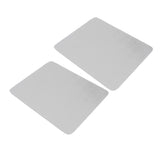 2Pcs Coffee Mat Drying Pad Super Absorbent Prevent Slip Shock Absorption Easy to Clean Coffee Bar Mat for Countertops Coffee Machine Light Gray 30x40cm / 11.8x15.7in