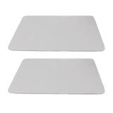 2Pcs Coffee Mat Drying Pad Super Absorbent Prevent Slip Shock Absorption Easy to Clean Coffee Bar Mat for Countertops Coffee Machine Light Gray 30x40cm / 11.8x15.7in