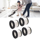4 Pcs Vacuum Filter Non Woven Fabric Plastic Vacuum Filter Replacement for 49 90 1900 0882 20 49 90 0160 0880 20