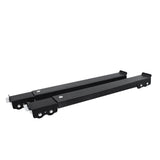 Heavy Duty Extendable Appliance Rollers Mobile Washing Machine Base Furniture Washing Machine Dolly with 24 Roller Brake Black