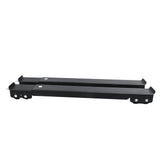 Heavy Duty Extendable Appliance Rollers Mobile Washing Machine Base Furniture Washing Machine Dolly with 24 Roller Brake Black