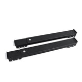 Heavy Duty Extendable Appliance Rollers Mobile Washing Machine Base Furniture Washing Machine Dolly with 24 Roller Brake Black