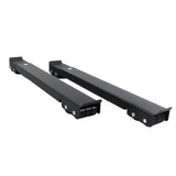 Heavy Duty Extendable Appliance Rollers Mobile Washing Machine Base Furniture Washing Machine Dolly with 24 Roller Brake Black