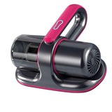 Smart Mite Remover Compact Portable Powerful UV Handheld Vacuum Cleaner Machine for Beds Sofas Carpets Cars Grey Red