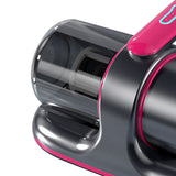 Smart Mite Remover Compact Portable Powerful UV Handheld Vacuum Cleaner Machine for Beds Sofas Carpets Cars Grey Red