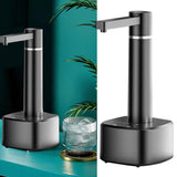 Automatic Drinking Water Bottle Pump Compact Lightweight Smart Highly Efficient Electric Water Dispenser for Home Black In Australia - Darrahopens