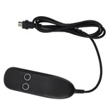 Electric Sofa Controller 2 Button Massage Sofa Controller Recliner Chair Handset for Home Theater Straight 5 Pin