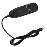 Electric Sofa Controller 2 Button Massage Sofa Controller Recliner Chair Handset for Home Theater Straight 5 Pin