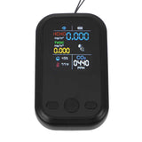 5 in 1 Air Quality Monitor Multifunctional Smart Portable CO2 Humidity Temperature Detector for Indoor Home Black In Australia - Darrahopens