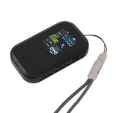 5 in 1 Air Quality Monitor Multifunctional Smart Portable CO2 Humidity Temperature Detector for Indoor Home Black In Australia - Darrahopens