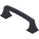 Cabinet Pulls Zinc Alloy Shell Handle Surface Oxidation Durable Not Rusty Environmental Protection Simple Design Drawer Handles for Cabinets DrawersB01250S