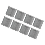 8PCS Rubber Caster Cups Furniture Wheel Stoppers Floor Protector for Bed Office Chair Cabinet Sofa Closet Wheels