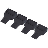 4Pcs Wheel Stoppers U Shaped Wheels Caster Cups Accessory for Sofas Beds Chairs Furnitures Black In Australia - Darrahopens
