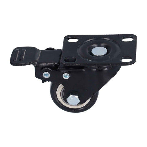 4PCS Caster 1.5in 360° Rotate Head Rubber Shock Absorption Double Ball Bearing Chair Wheel In Australia - Darrahopens