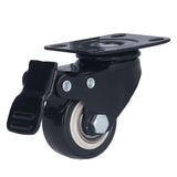 4PCS Caster 1.5in 360° Rotate Head Rubber Shock Absorption Double Ball Bearing Chair Wheel In Australia - Darrahopens
