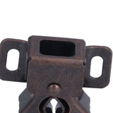 30 Set Stainless Steel Double Roller Catch Cabinet Latches Self Elastic Magnetic Damping Buffer