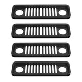 4PCS Network Wire Storage Rack Cable Box Computer Host Heat Dissipation Cooling and Ventilation ToolBlack