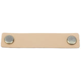 PU Leather Drawer Pulls Anticollision Wear Resistant European Exquisite Modern Simple Cabinet HandleLight Brown