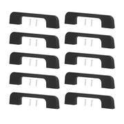 10 Pcs Drawer Pulls Strong Bearing Capacity Modern Simple Unique Cabinet Handles with Screw for Wardrobe Door Window In Australia - Darrahopens