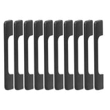 10 Pcs Drawer Pulls Strong Bearing Capacity Modern Simple Unique Cabinet Handles with Screw for Wardrobe Door Window