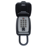Key Locks Storage Box Large Capacity Safe 4 Digit Combination Wall Mounted Alloy Password Lock
