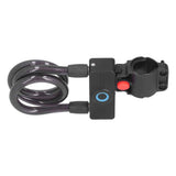 3.7V Lithium Battery Portable Fingerprint Bicycle Lock Bluetooth Intelligent Chain Lock for Motorcycle Mountain Bike In Australia - Darrahopens