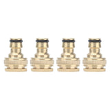 4PCS Faucet Joint 1/2in 3/4in Internal Thread Water Pipe Connector Brass Hose Adapter In Australia - Darrahopens