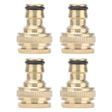 4PCS Faucet Joint 1/2in 3/4in Internal Thread Water Pipe Connector Brass Hose Adapter In Australia - Darrahopens