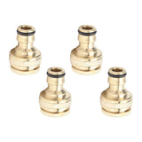 4PCS Faucet Joint 1/2in 3/4in Internal Thread Water Pipe Connector Brass Hose Adapter In Australia - Darrahopens