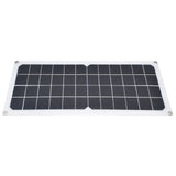 10W Photovoltaic Solar Panel Charging Board with Dual USB Ports for RVs Boat Planes Satellites Spaceport