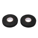 6pcs Cloth Tape Black Noise Damping Heat Proof Shock Absorbing Wear Proof Flame Retardant 19mmx25m Wire Harness Wrapping Tape for Car Engine In Australia - Darrahopens