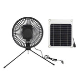 Solar Camping Fan with Tripod IP67 Waterproof Adjustable Portable Camping Fan with 10W Solar Panel for Outdoor Camping In Australia - Darrahopens