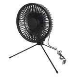 Solar Camping Fan with Tripod IP67 Waterproof Adjustable Portable Camping Fan with 10W Solar Panel for Outdoor Camping In Australia - Darrahopens