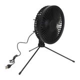 Solar Camping Fan with Tripod IP67 Waterproof Adjustable Portable Camping Fan with 10W Solar Panel for Outdoor Camping In Australia - Darrahopens