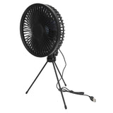 Solar Camping Fan with Tripod IP67 Waterproof Adjustable Portable Camping Fan with 10W Solar Panel for Outdoor Camping In Australia - Darrahopens