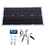 100W Solar Panel Kit IP67 Waterproof with DC 12V 24V 20A Controller Portable Solar Panel for RV Camper Vehicle Caravan In Australia - Darrahopens