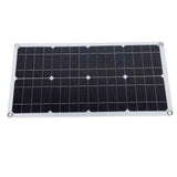 100W Solar Panel Kit IP67 Waterproof with DC 12V 24V 20A Controller Portable Solar Panel for RV Camper Vehicle Caravan In Australia - Darrahopens